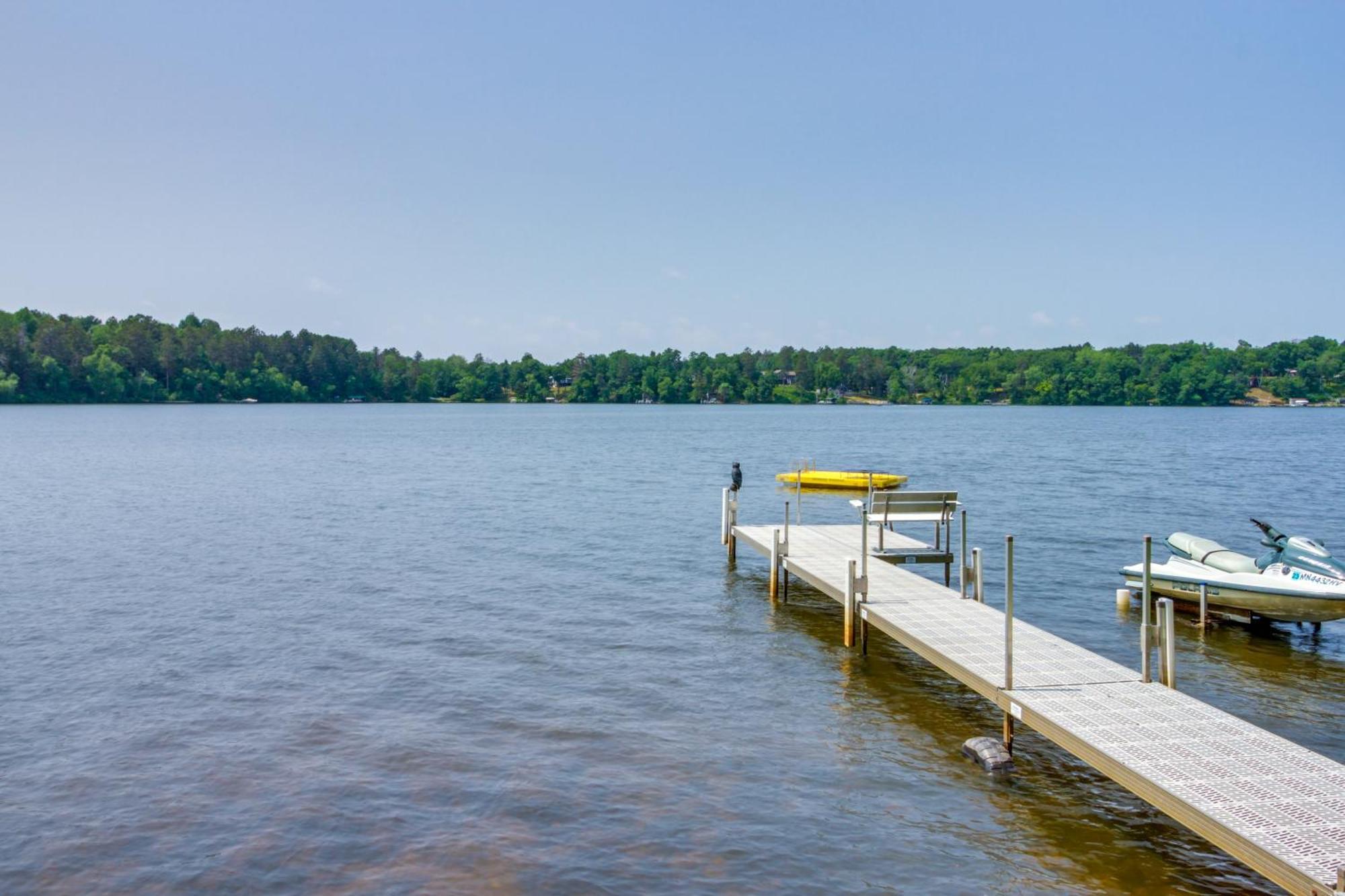 Pequot Lakes Cabin Retreat With Dock And 5 Bikes! Extérieur photo