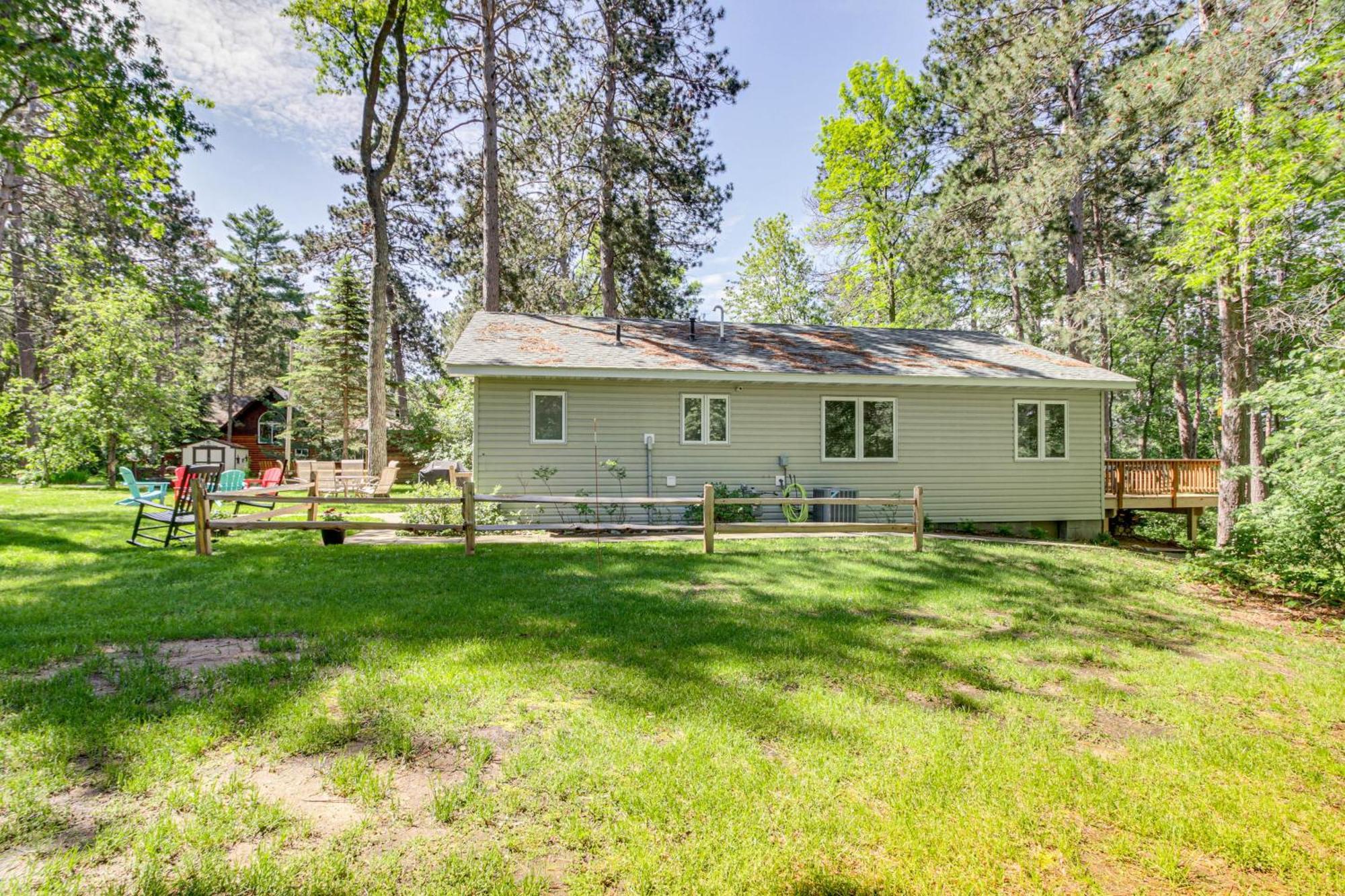 Pequot Lakes Cabin Retreat With Dock And 5 Bikes! Extérieur photo