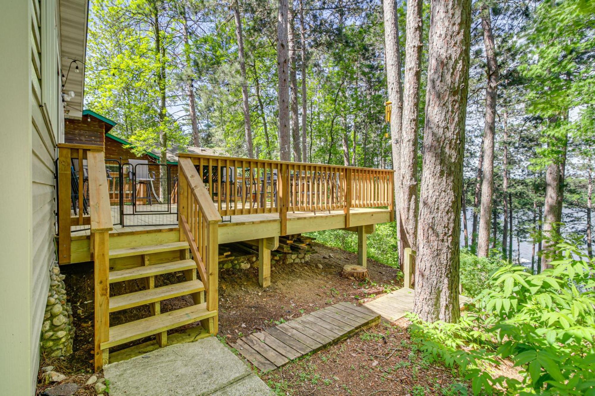 Pequot Lakes Cabin Retreat With Dock And 5 Bikes! Extérieur photo